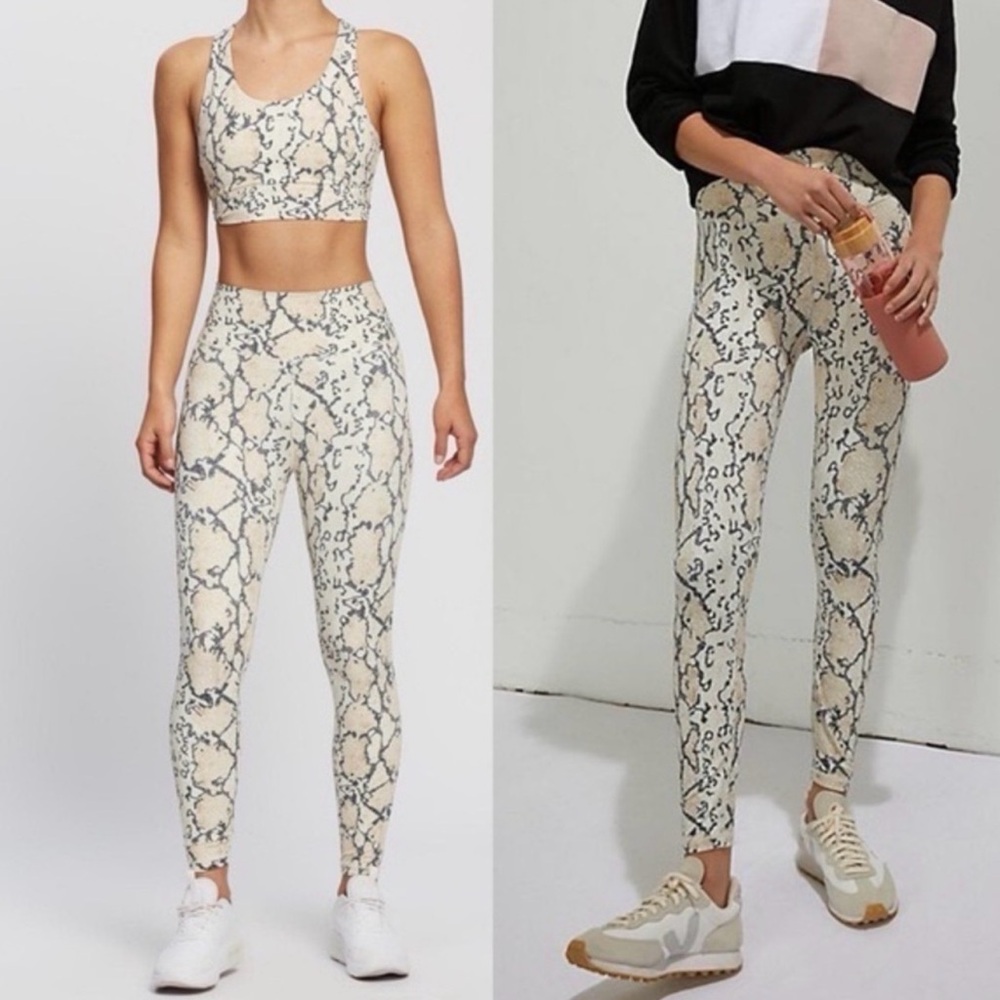 All Fenix Anthropologie High Waisted Workout Set - Size: S